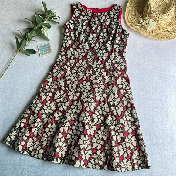 Anne Klein | Dresses | Anne Klein Floral Embroidered Dress Fit Flare Sleeveless | Poshmark Anne Klein | Dresses | Anne Klein Floral Embroidered Dress Fit Flare Sleeveless | Poshmark